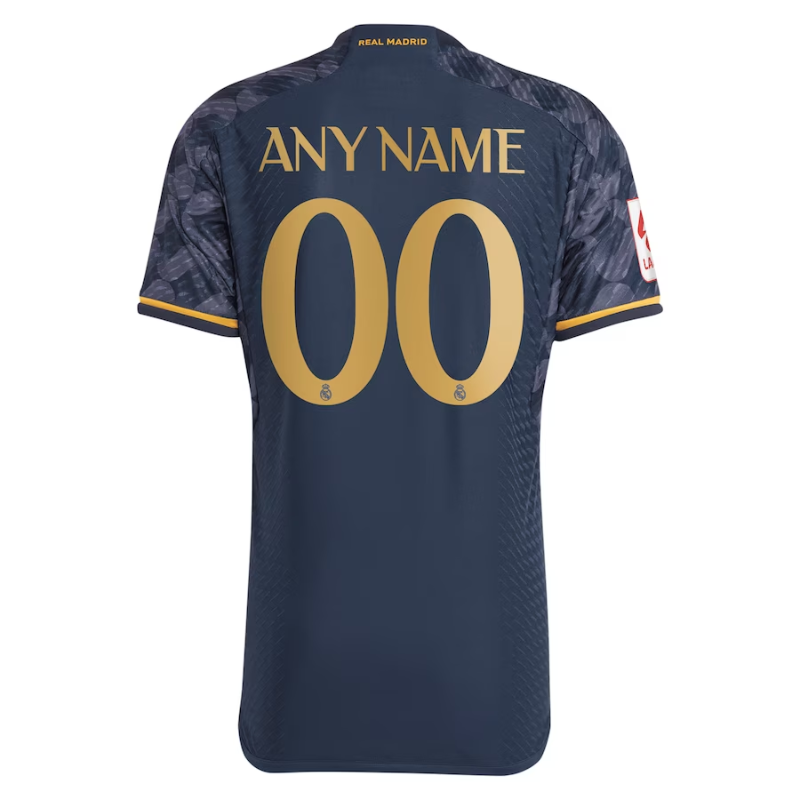 Real Madrid Adidas 2023/24 Away Custom Jersey - Navy