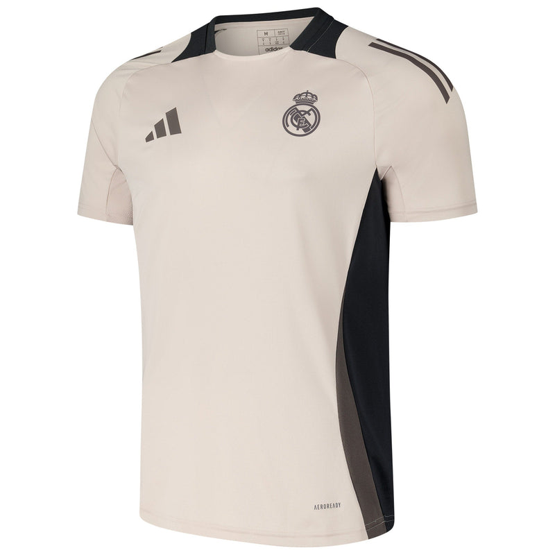 Real Madrid adidas 2024/25 AEROREADY Training Jersey - Light Beige