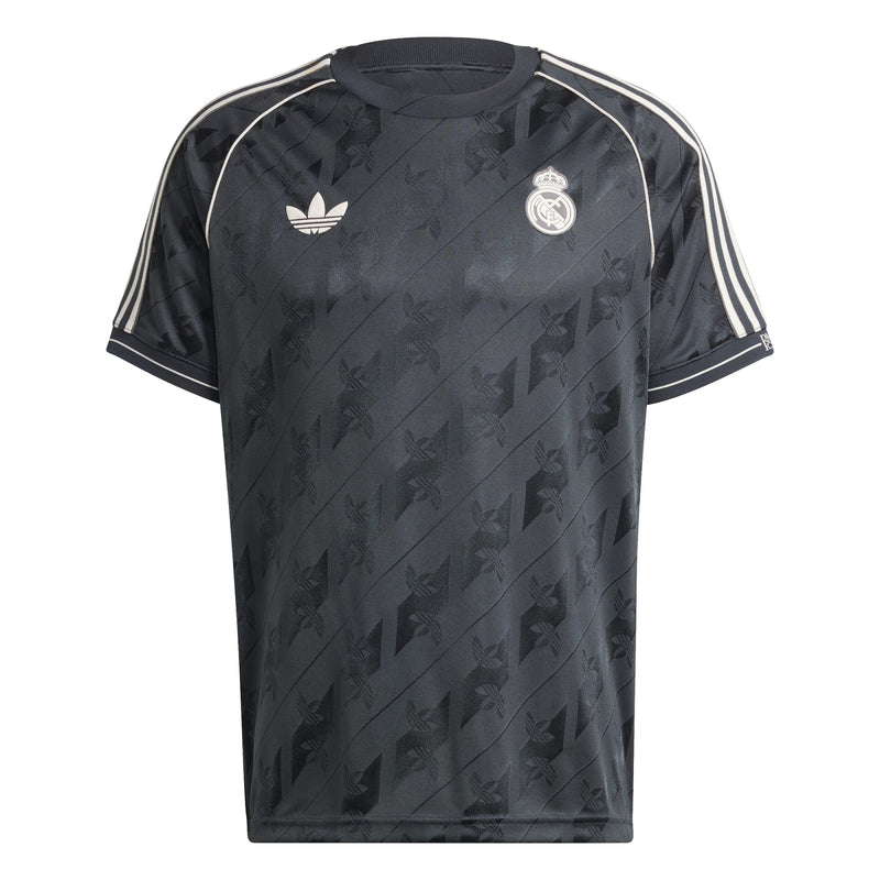 Real Madrid adidas Originals Lifestyler Jersey - Charcoal