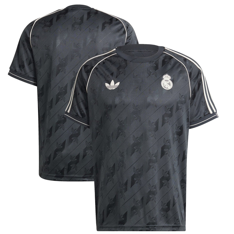 Real Madrid adidas Originals Lifestyler Jersey - Charcoal