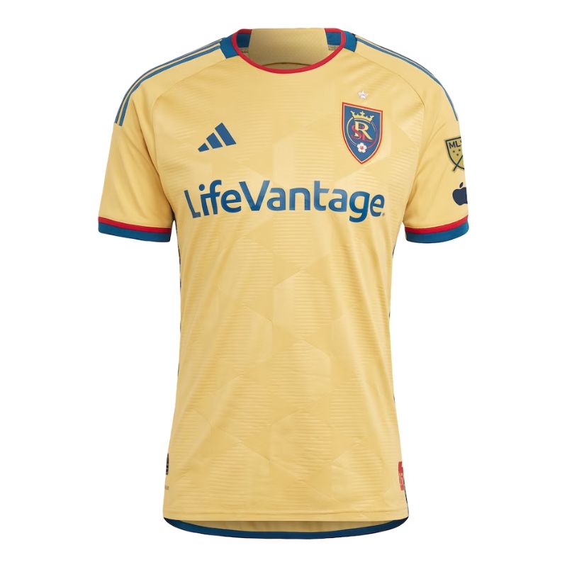 Real Salt Lake  Unisex Shirt 2023/24 Custom Jersey - Gold - Jersey Teams World