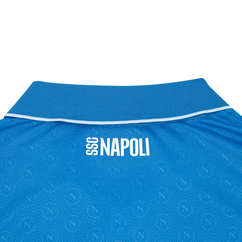 SSC Napoli Home Match Shirt 2024/2025 EA7 Custom Jersey - Blue