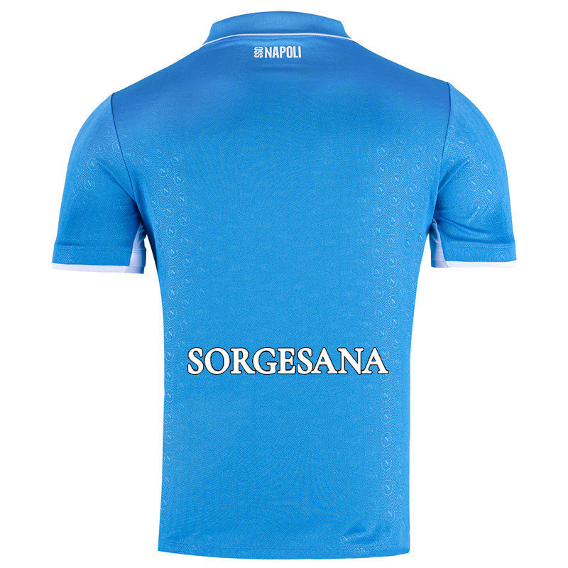 SSC Napoli Home Match Shirt 2024/2025 EA7 Custom Jersey - Blue