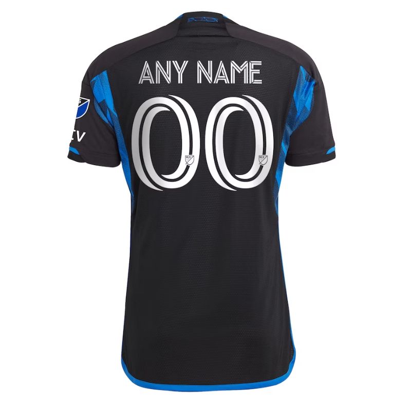 San Jose Earthquakes  Unisex Shirt 2023 Custom Jersey - Blue - Jersey Teams World