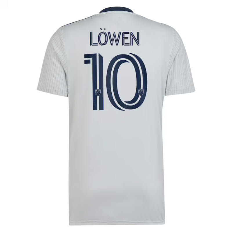 St. Louis City SC Eduard Löwen Unisex Shirt 2023/24 Player Jersey - Gray - Jersey Teams World