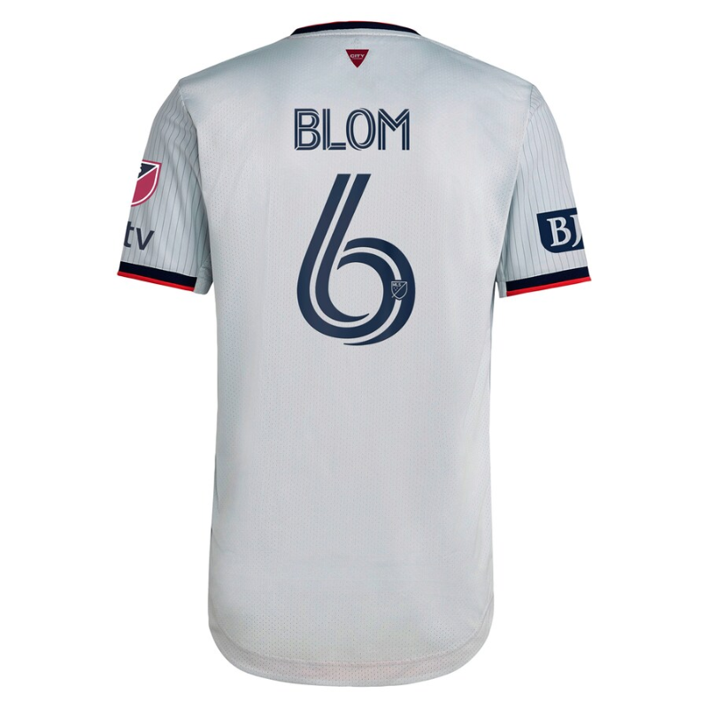 St. Louis City SC Njabulo Blom Unisex Shirt 2023/24 Player Jersey - Gray - Jersey Teams World