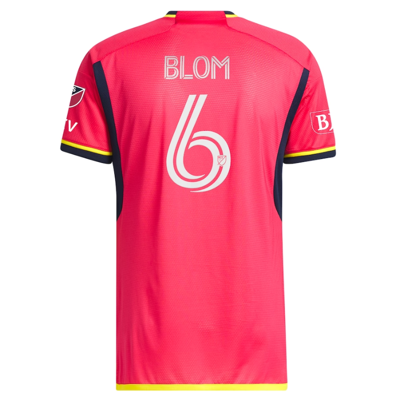 St. Louis City SC Njabulo Blom Unisex Shirt 2023/24 Player Jersey - Red - Jersey Teams World