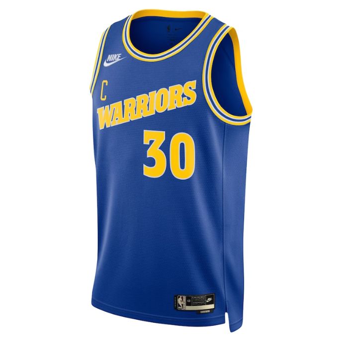 Stephen Curry Golden State Warriors 2023 Swingman Jersey Royal - Classic Edition - Jersey Teams World