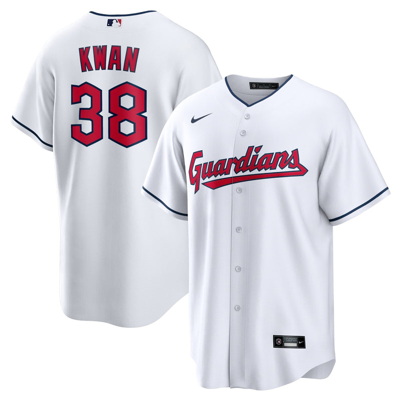 Steven Kwan Cleveland Guardians Nike Home Jersey - White