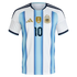 Lionel Messi Argentina National Team 2026 Home Jersey - White