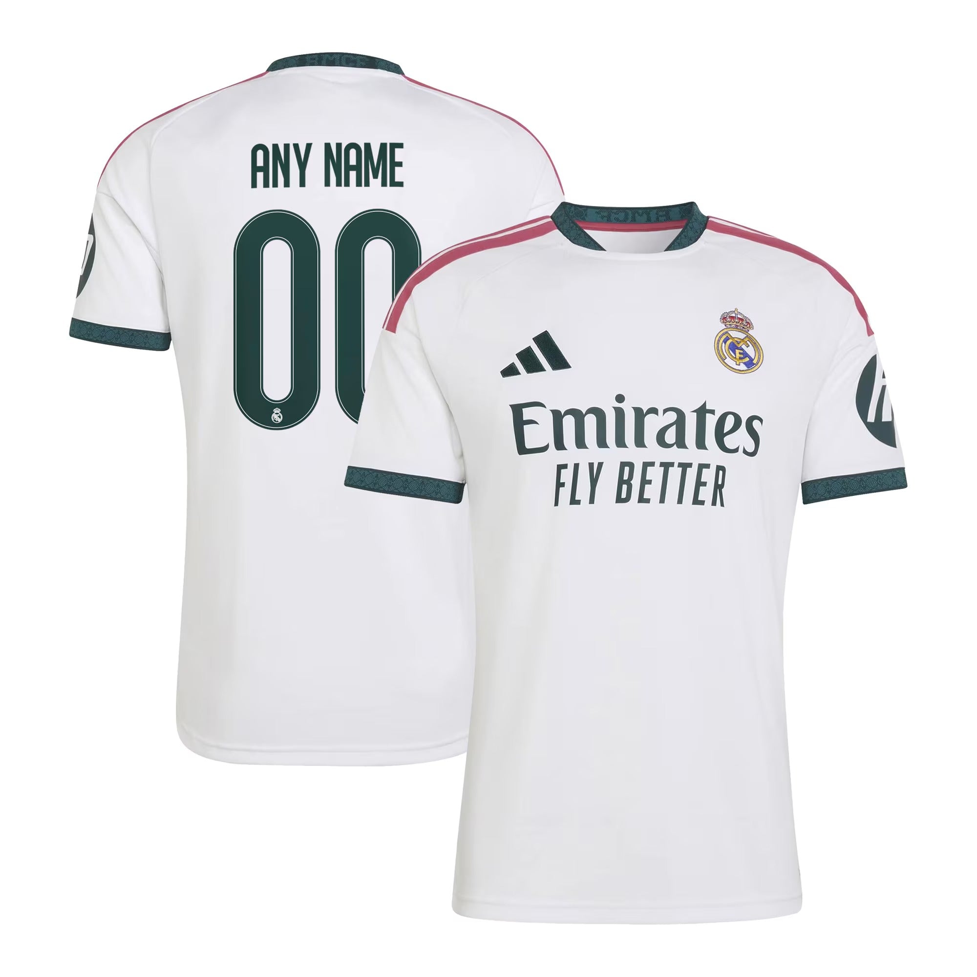Real Madrid 2026/27 Home Replica Custom Jersey - White