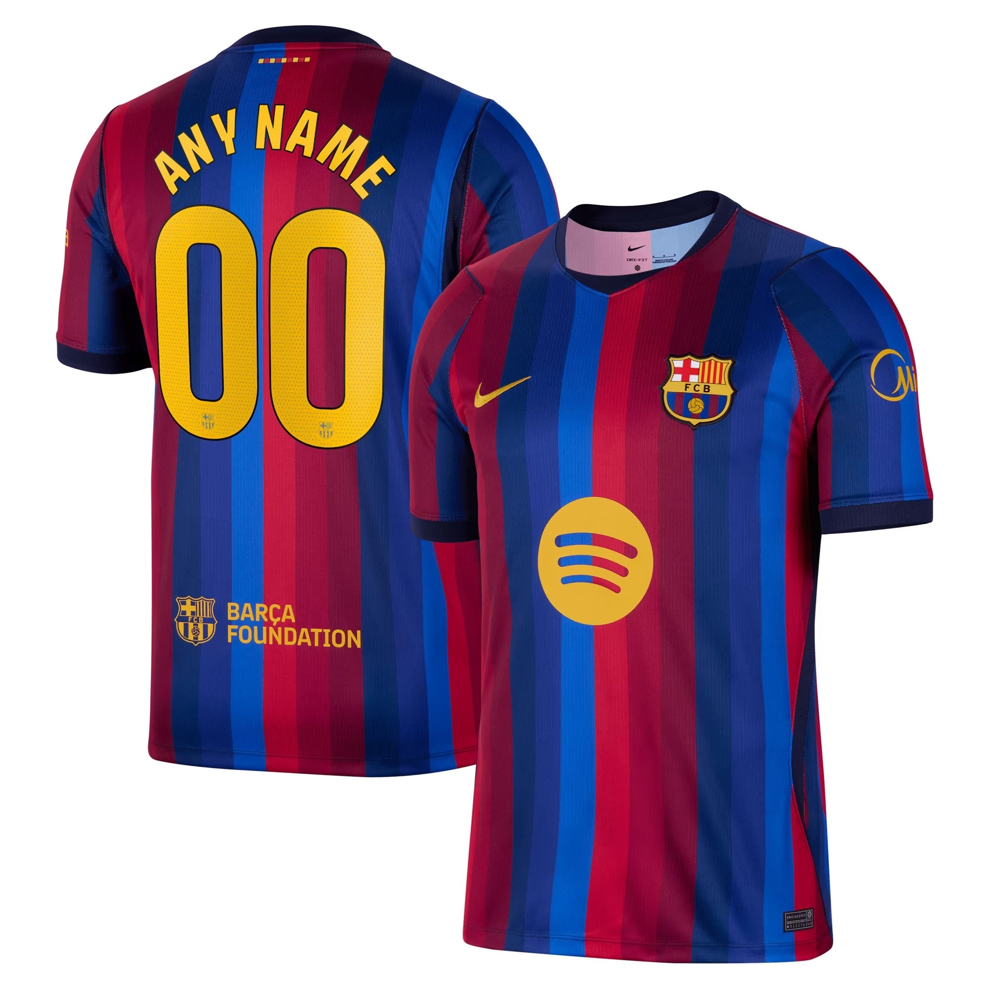 Barcelona 2026/27 Home Stadium Custom Jersey - Red