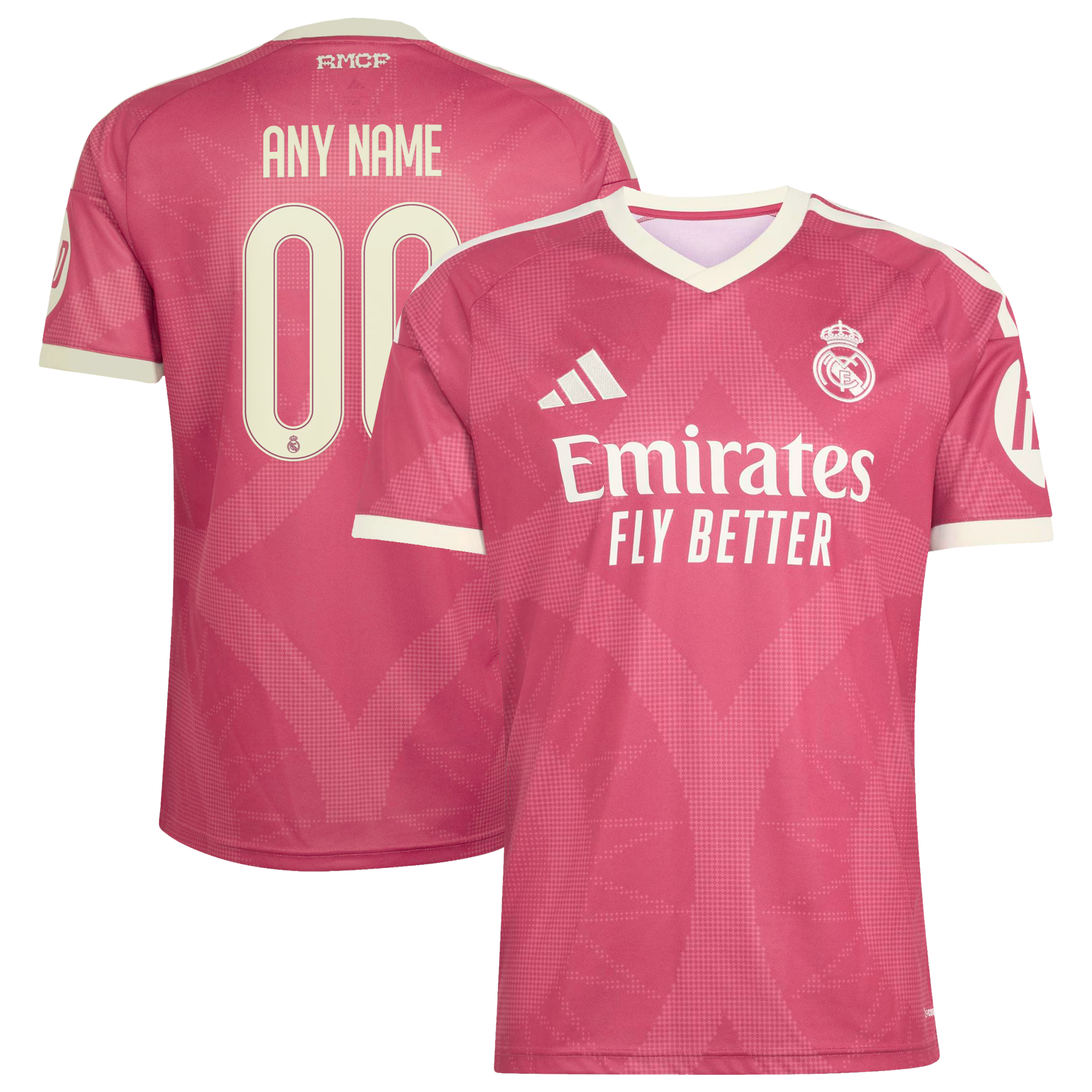 Real Madrid 2026/27 Third Replica Custom Jersey - Pink