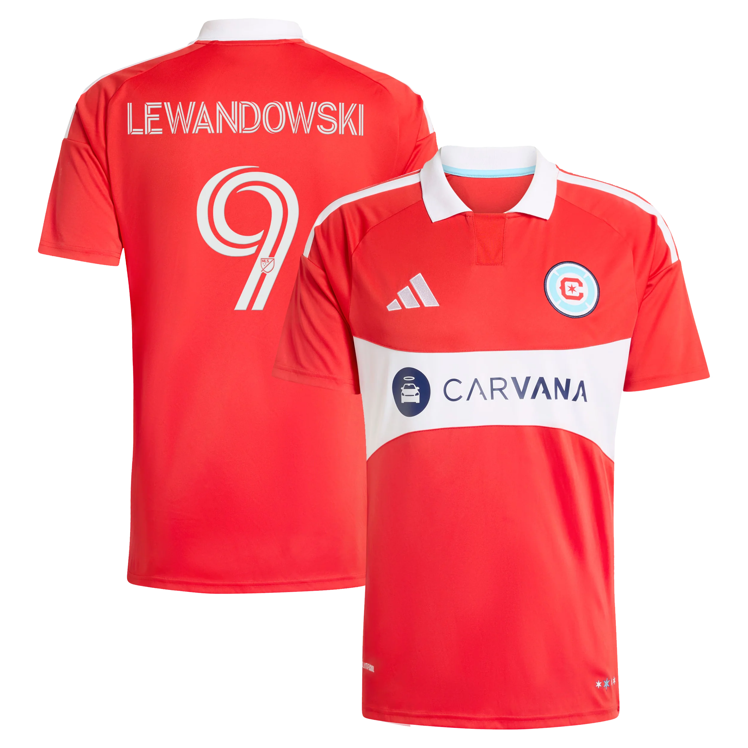 Robert Lewandowski Chicago Fire 2026 Forever Red Replica Jersey - Red