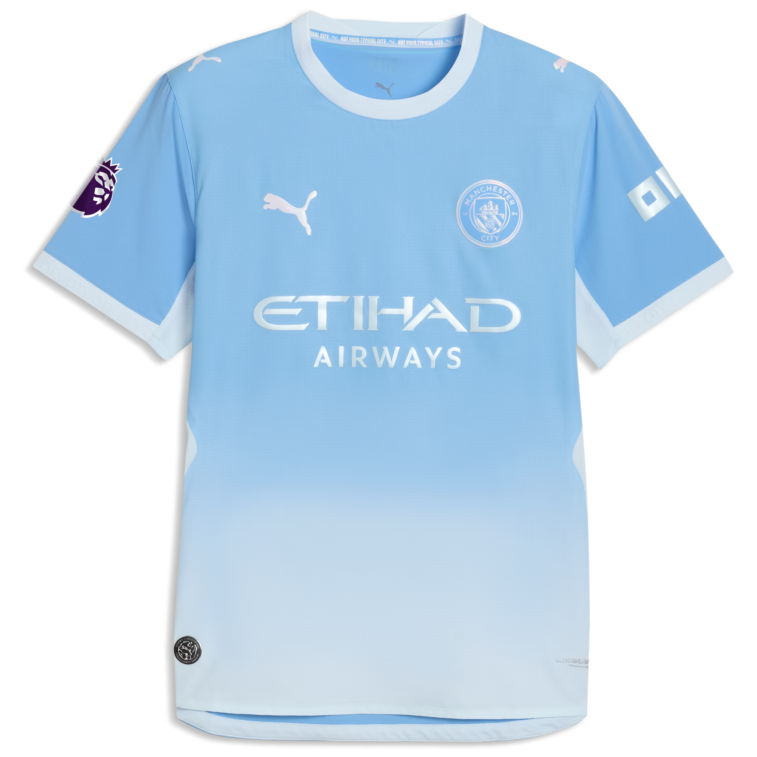 Erling Haaland Manchester City 2026/27 Home On-Field Jersey - Light Blue