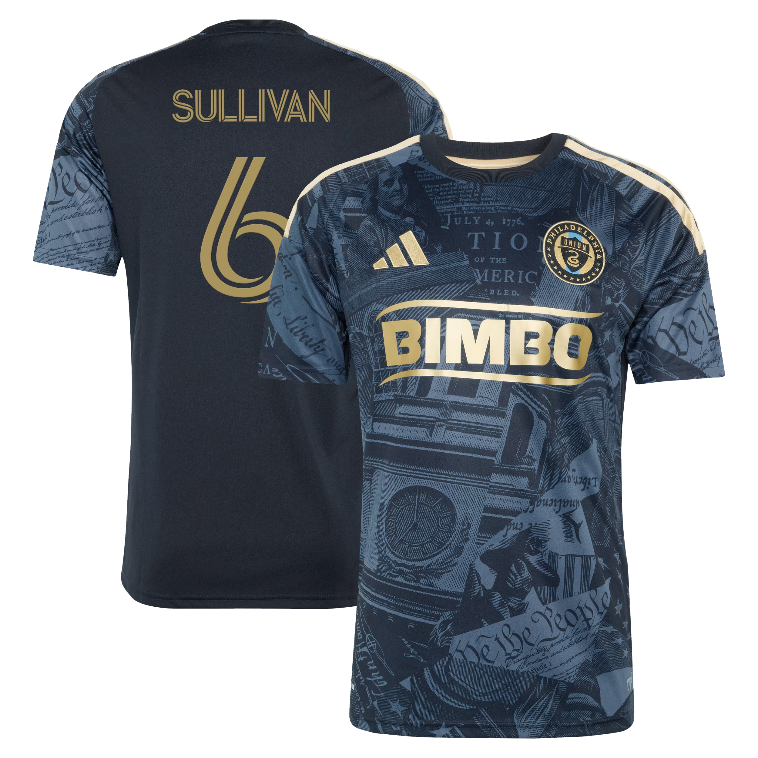 Cavan Sullivan Philadelphia Union 2026 1776 Kit Jersey - Navy