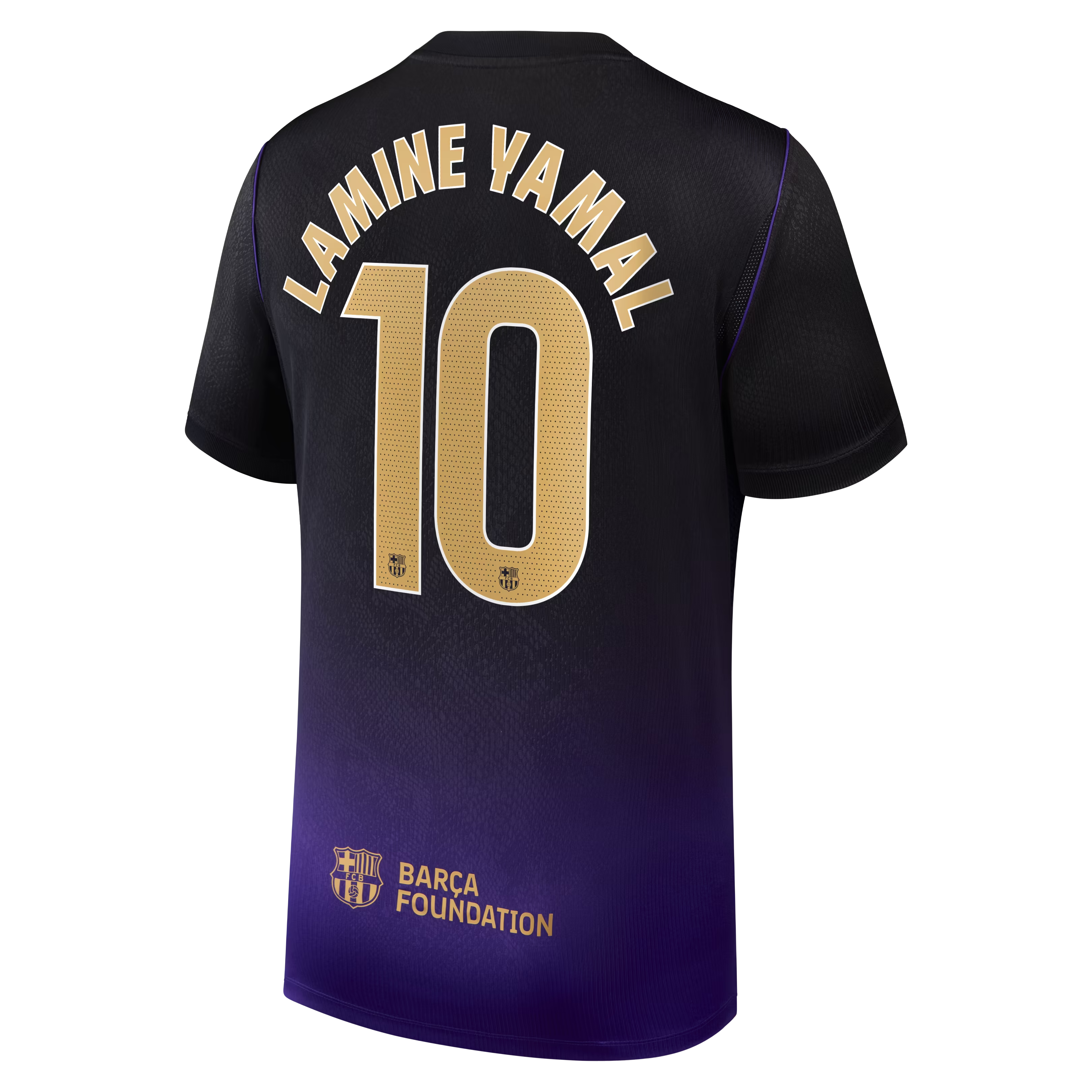 Lamine Yamal Barcelona  2026/27 Away Stadium Jersey - Purple