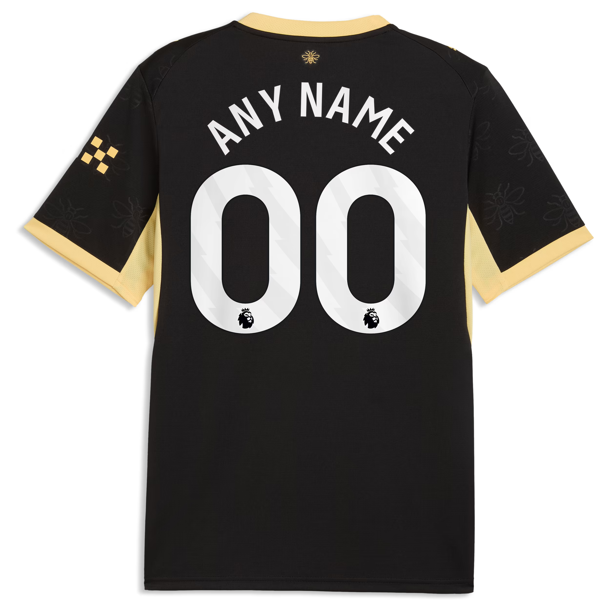Manchester City 2026/27 Away Custom Jersey - Black