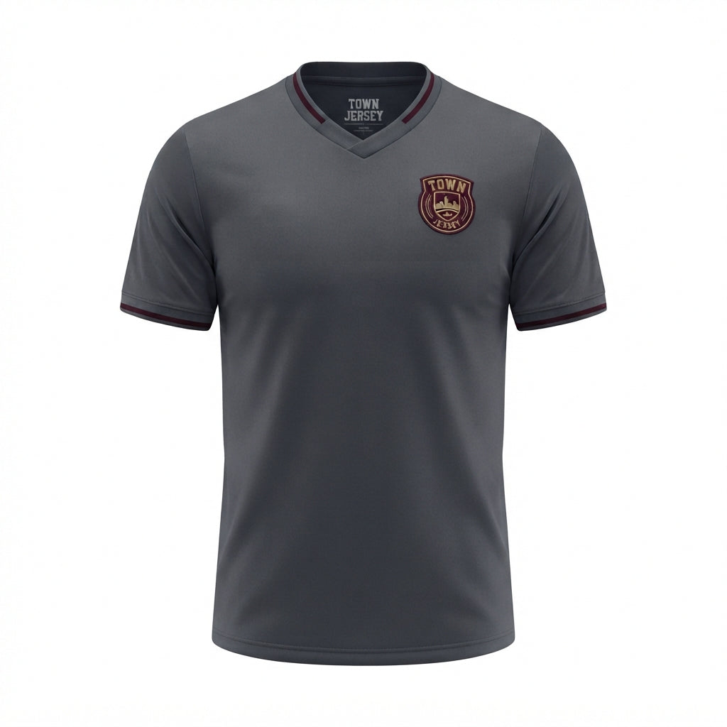 TOWN JERSEY™ Blank Soccer Jersey Gray