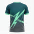 TOWN JERSEY™ Electric Energy Soccer Jersey - Teal & Charcoal