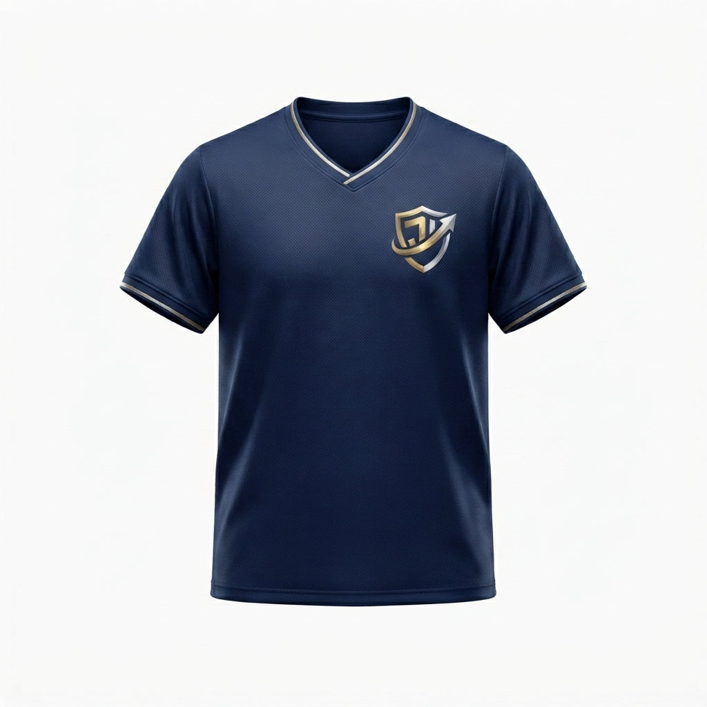 TOWN JERSEY™ Elite Shield Performance Soccer Jersey - Navy & Gold