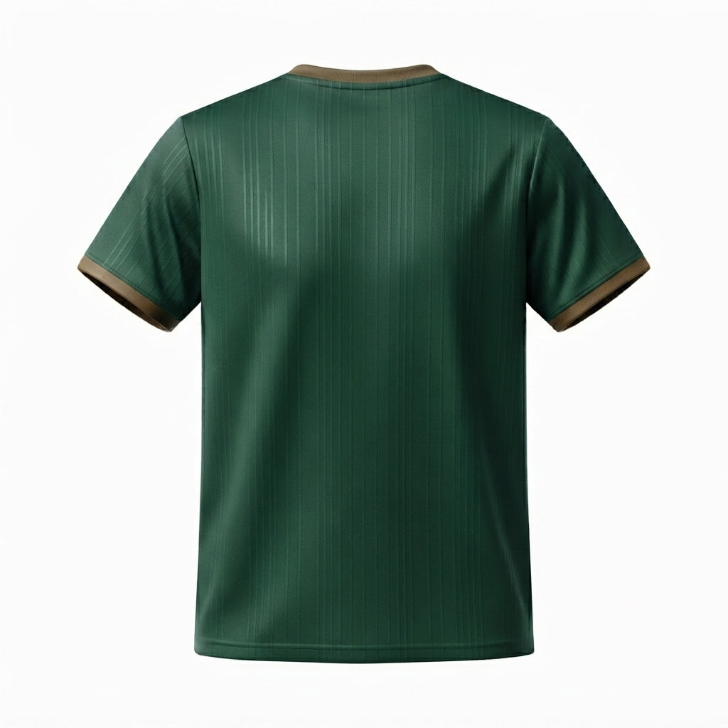 TOWN JERSEY™ Heritage Forest Performance Soccer Jersey - Emerald Green & Bronze