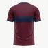 TOWN JERSEY™ Heritage Regal Soccer Jersey - Burgundy & Navy