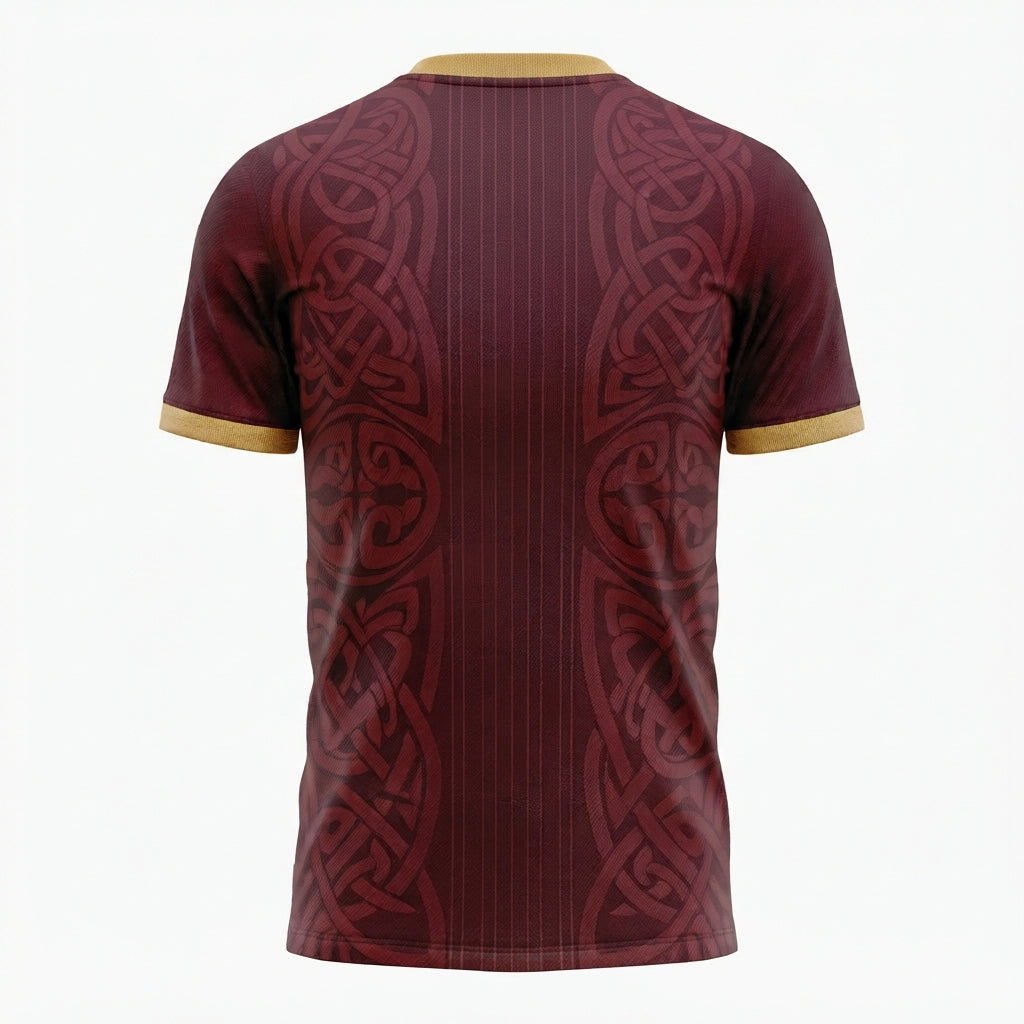 TOWN JERSEY™ Heritage Soccer Jersey - Maroon & Gold Edition