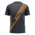 TOWN JERSEY™ Onyx Geometric Soccer Jersey - Charcoal & Bronze