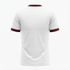 TOWN JERSEY™ Soccer Jersey - Classic White with Maroon Trim