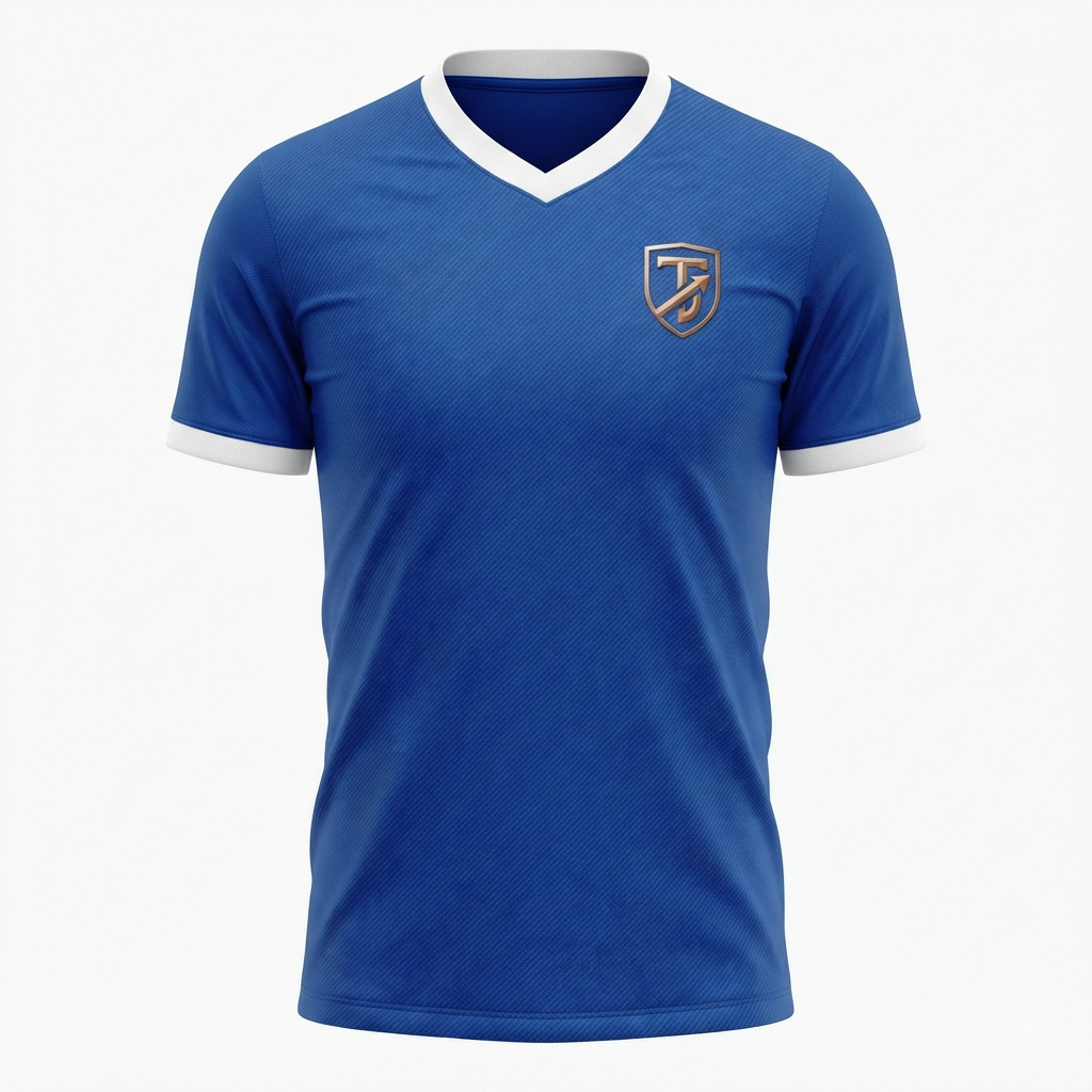 TOWN JERSEY™ Soccer Jersey - Royal Blue with White Trim