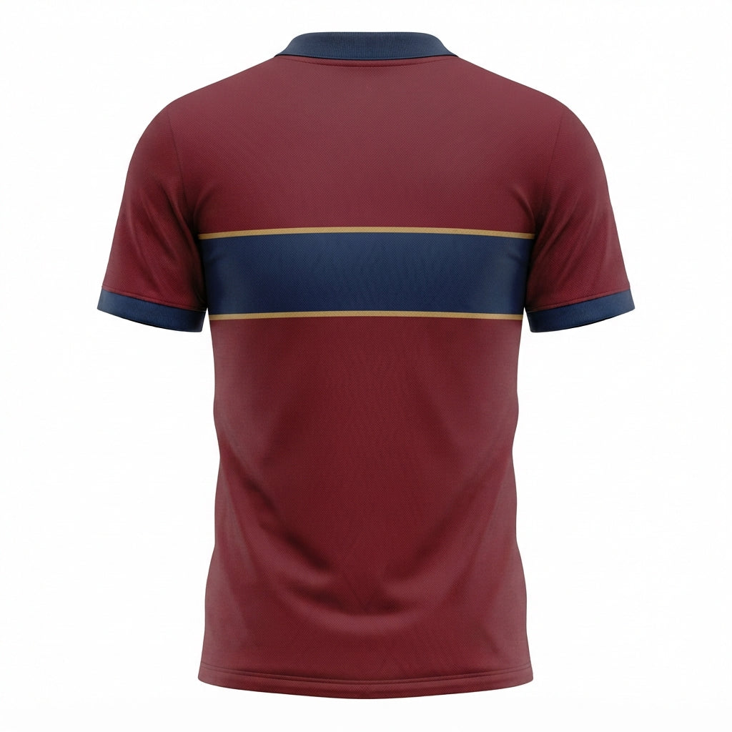 TOWN JERSEY™ Vintage Heritage Soccer Jersey - Burgundy & Navy