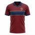 TOWN JERSEY™ Vintage Heritage Soccer Jersey - Burgundy & Navy