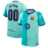 Barcelona 2026/27 Third Stadium Custom Jersey - Turquoise