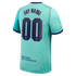 Barcelona 2026/27 Third Stadium Custom Jersey - Turquoise