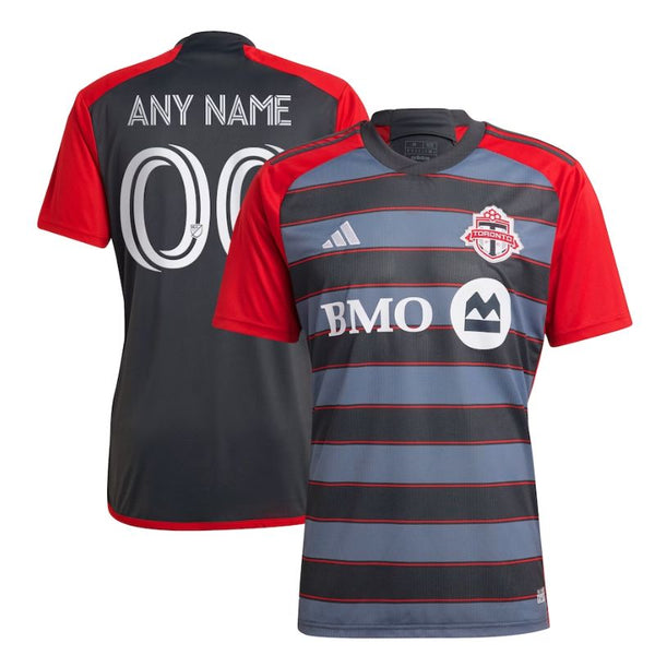 Toronto FC  Unisex Shirt 2023 Custom Jersey - Gray - Jersey Teams World