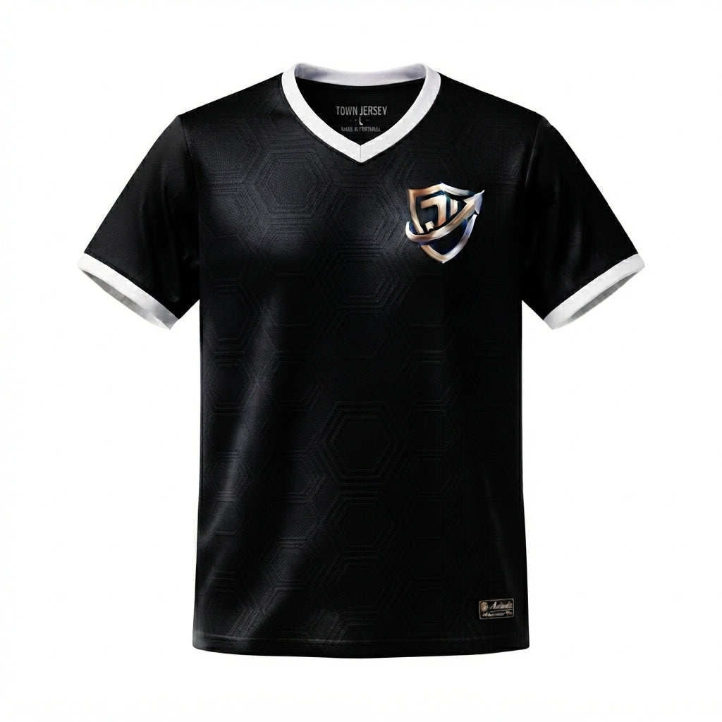 Town Jersey Black Edition Custom Soccer Jersey