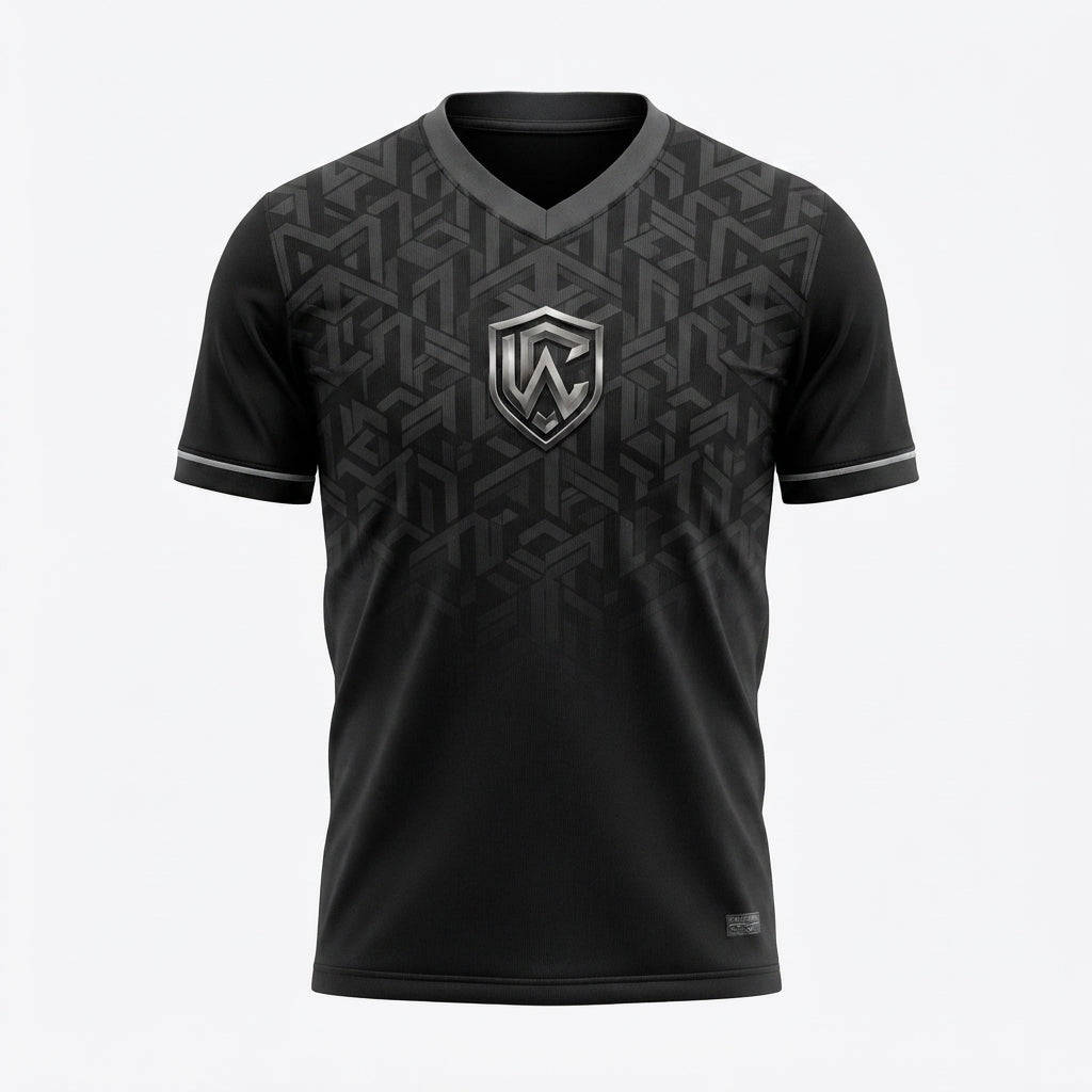 Town Jersey Monolith Edition Soccer Jersey - Obsidian Black | Blank Kit