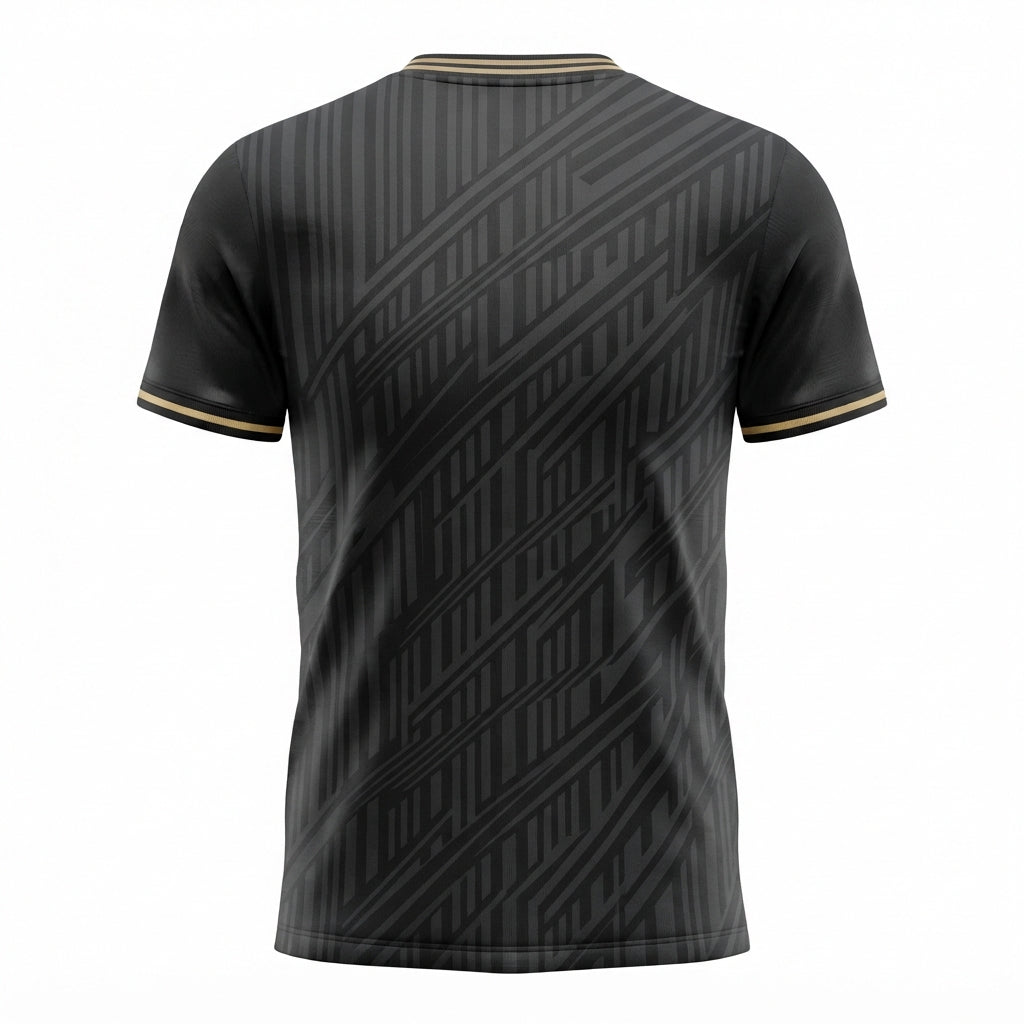Town Jersey Nightfall Edition Soccer Jersey - Black & Gold | Blank Kit