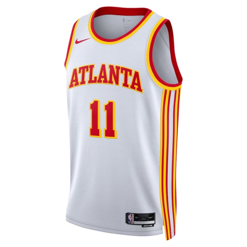 Trae Young Atlanta Hawks Unisex 2023 Jersey - Association Edition - White - Jersey Teams World