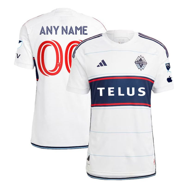 Vancouver Whitecaps FC  Unisex Shirt 2023 Custom Jersey - White - Jersey Teams World