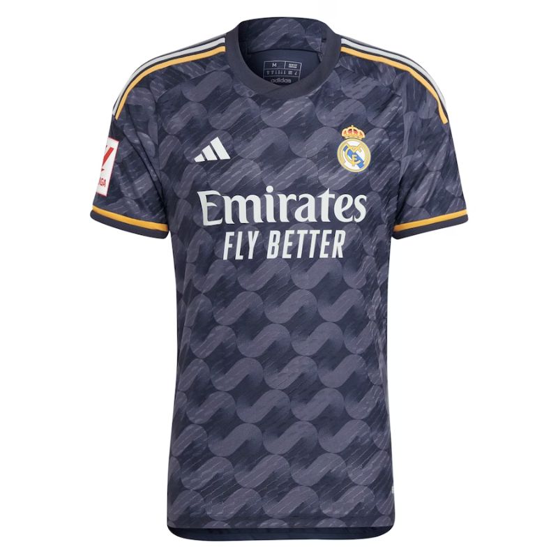 Vinicius Junior Real Madrid Adidas 2023/24 Away Player Jersey - Navy