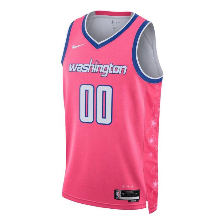 Washington Wizards Unisex 2023 Swingman Custom Pro Official Jersey - City Edition - Pink - Jersey Teams World