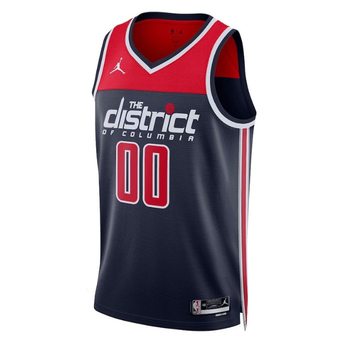 Washington Wizards Unisex 2023 Swingman Custom Pro Official Jersey - Statement Edition - Navy - Jersey Teams World