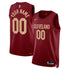Town Jersey Unisex Nike Cleveland Cavaliers Icon Swingman Custom Jersey Burgundy