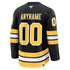 Town Jersey Boston Bruins Fanatics Home Premium Custom Jersey Black