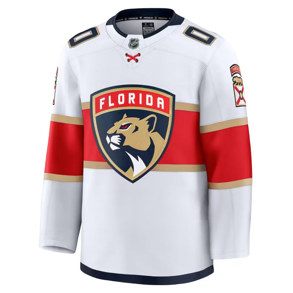 Town Jersey Florida Panthers Fanatics Away Premium Custom Jersey - White