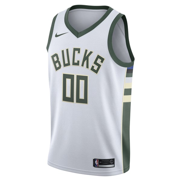Town Jersey Milwaukee Bucks Nike 2020/21 Swingman Custom Jersey - White