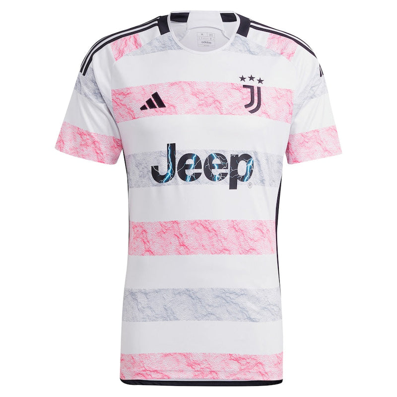 Federico Chiesa Juventus adidas 2023/24 Away  Jersey - White