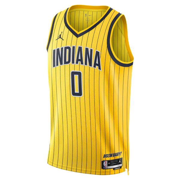 Town Jersey Tyrese Haliburton Indiana Pacers Jordan Brand Unisex Jersey